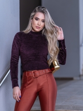 Cropped Peluche – Ref. B25920 - Açai