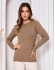 Blusa Poá Chile – Ref. B25919 - Bege/branca