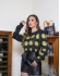 Blusa Poá Peluche – Ref. B23720 - Preto/Pistache