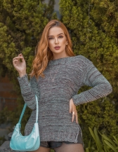 Blusa Mescla – Ref. B23704 - Cinza Mescla