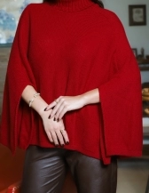 Poncho Casulo – Ref.  C23109 - Vermelho