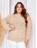 Blusa Plus Pipoca – Ref. B25923 - Rose