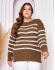 Blusa Listras Plus – Ref. B25909 - Kaki