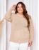 Blusa Plus Pipoca – Ref. B25923 - Rose