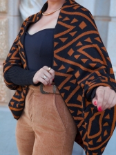 Sobreposição Jacquard – Ref. B24850 - Preto/Caramelo
