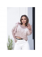 Cropped Chapiscado Fita - Ref. B23730 - Nude
